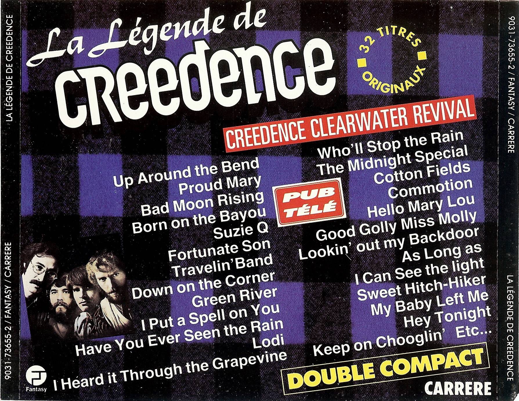 Creedence Clearwater Revival La Legende De Creedence : Front FR
